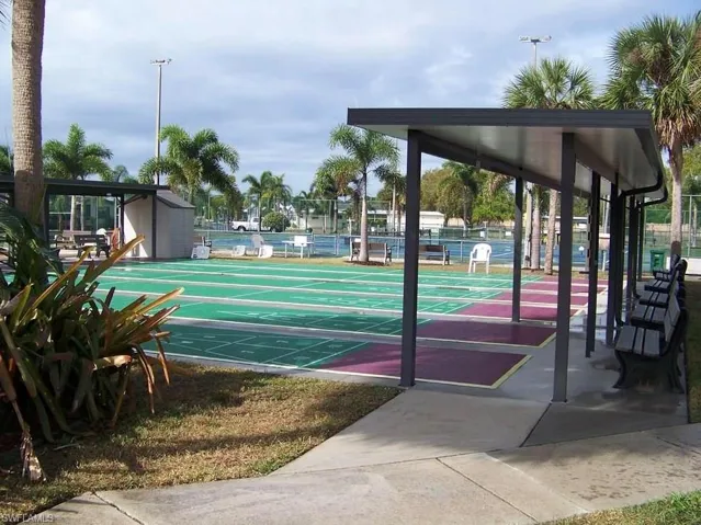 Shady Shuffleboard Courts
