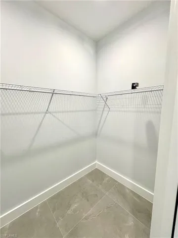 View of spacious closet