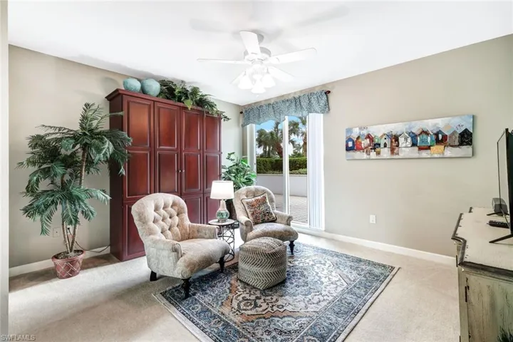 3rd Bedroom used as Den - also opens to patio