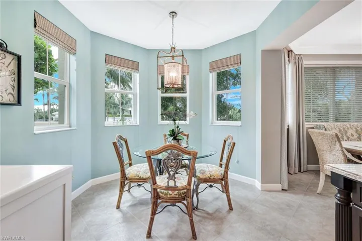 Sunny breakfast nook