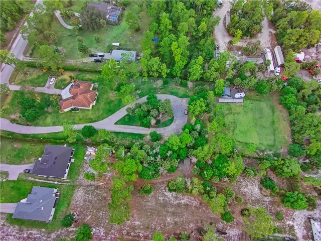 Aerial view of property's location