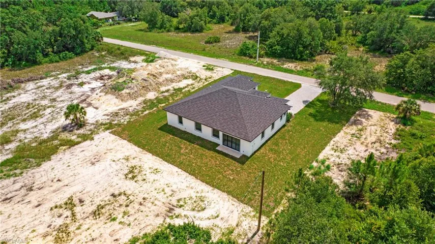 Aerial view of property and surrounding area