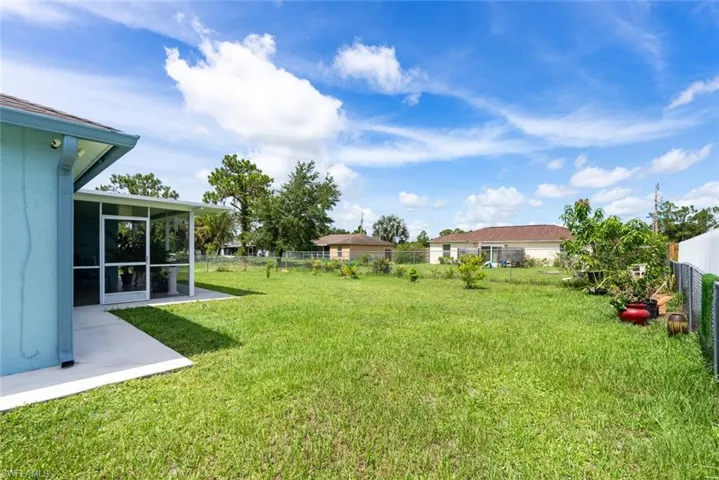 View of yard