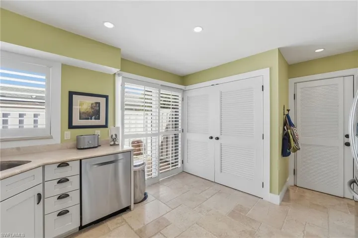 Kitchen with Laundry