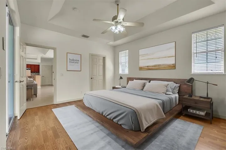 STAGED Primary Bedroom