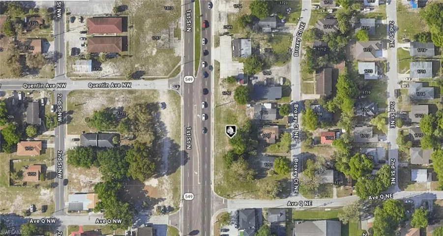 Aerial Map. Presenting the property's geographic location and surrounding infrastructure