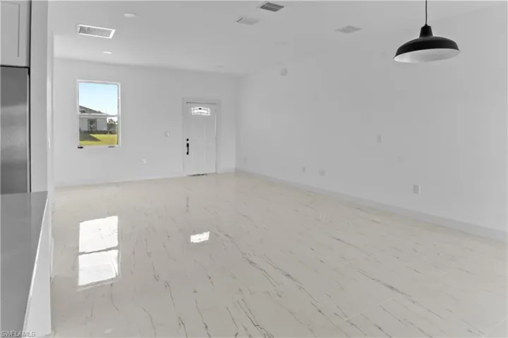 View of spare room