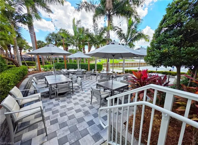 View of patio / terrace featuring outdoor dining area