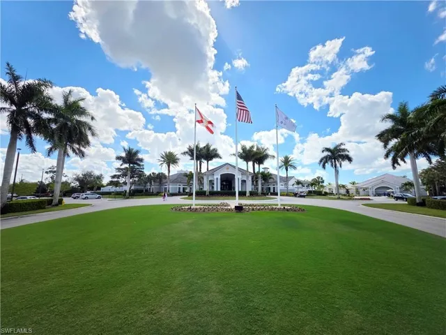 View of green lawn