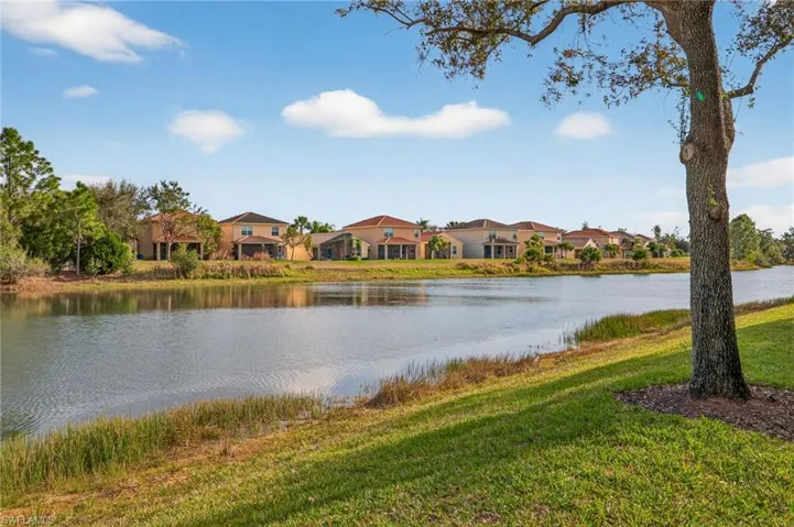 Water view with nearby suburban area