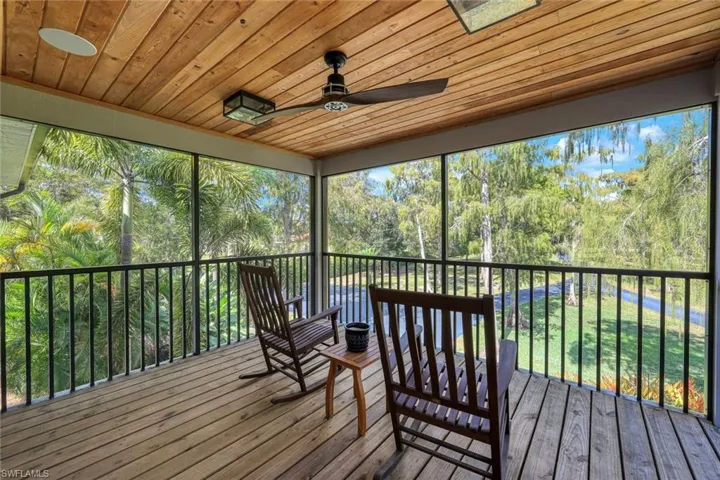 Front Patio, 2nd floor.