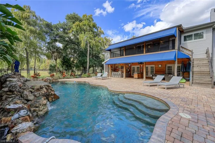Huge Pool Deck and Outdoor Living