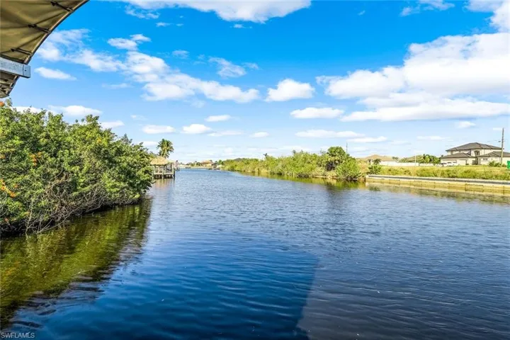 View down the canal.