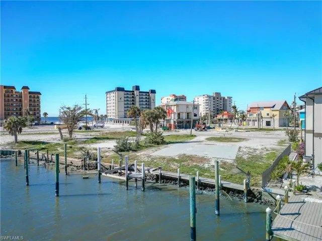 Dock with a water view