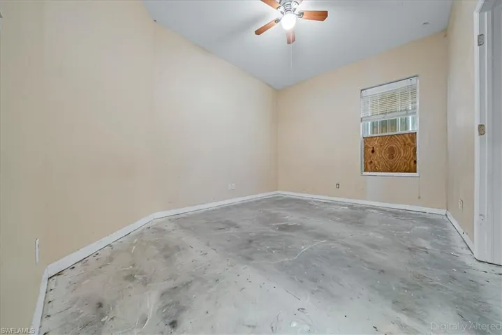 Walls virtually staged