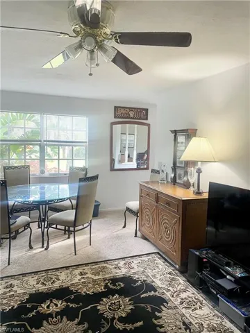 with ceiling fan