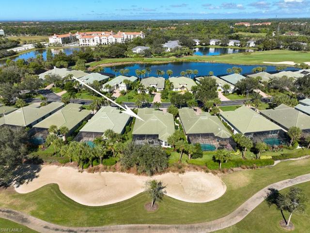 From the fairway looking toward lanai side of house