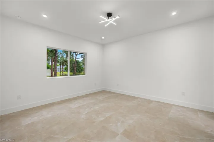 View of spare room
