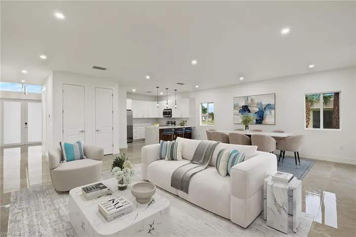 View of living room
