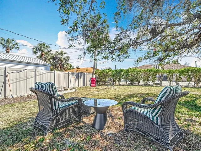 Lovely shade to enjoy your private yard