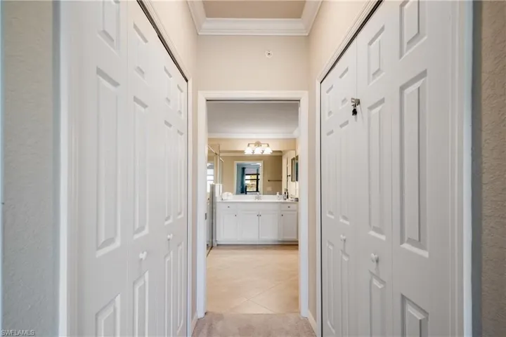 Primary closets