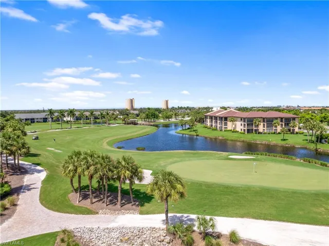 View of property's community featuring a water view and view of golf course