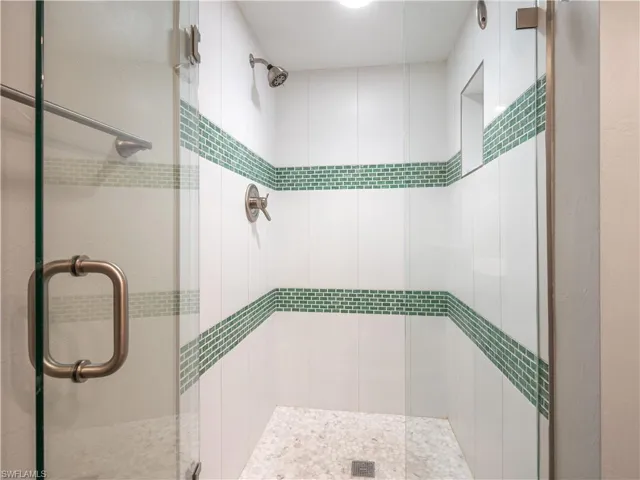 Full bath with a stall shower