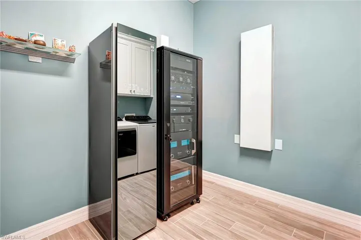 Dry cleaning machine, whole house automation system