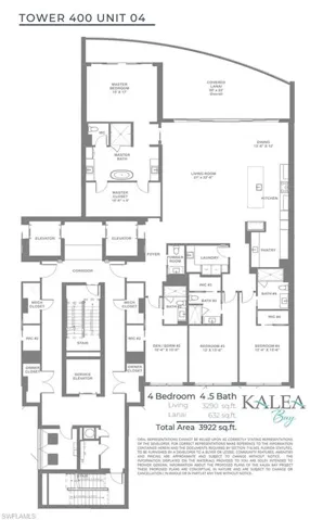 4 bed / 4.5 bath