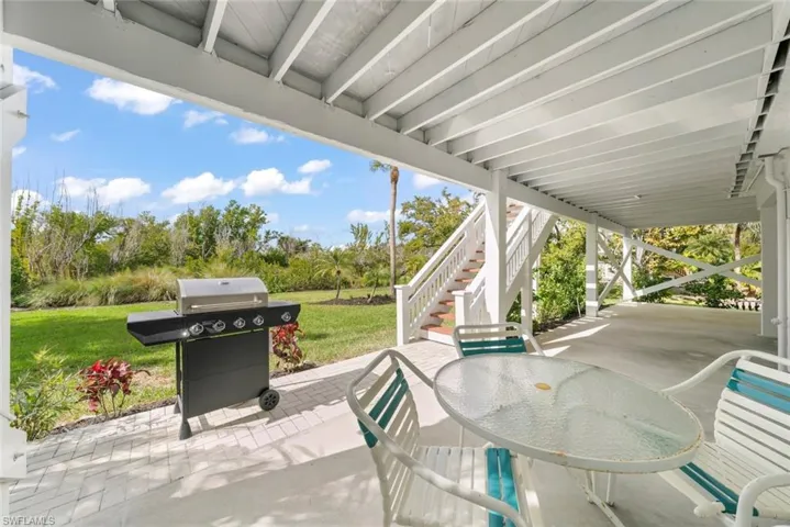 Ground floor patio
