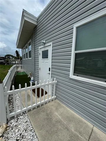 Doorway to property