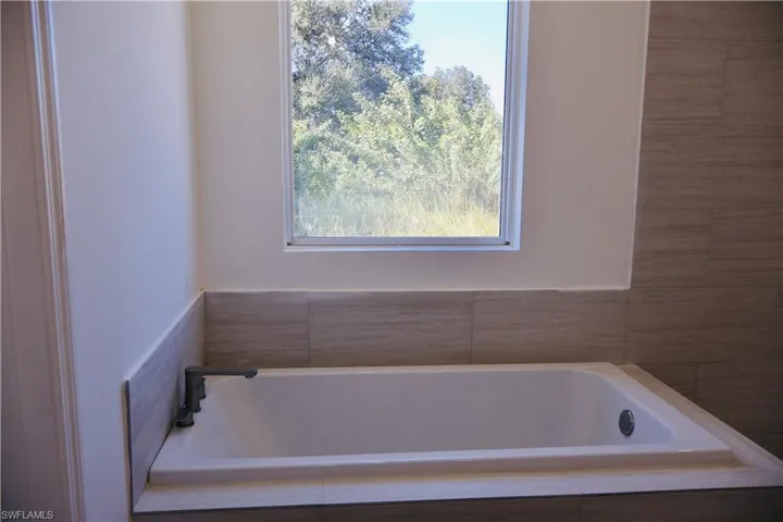 Bathroom with a bath
