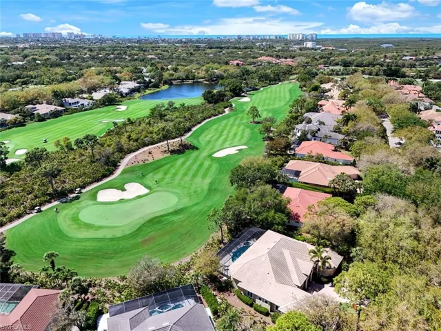 South Golf & Preserve Vistas w/ Cart Path across Fairway