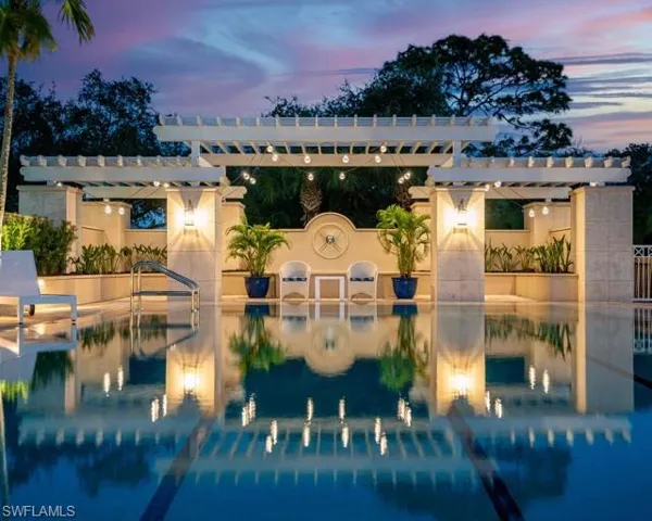 Club Pool by Night