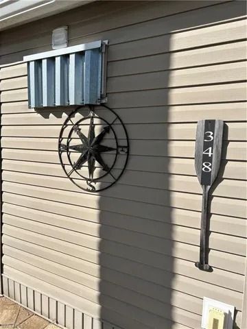 View of exterior details