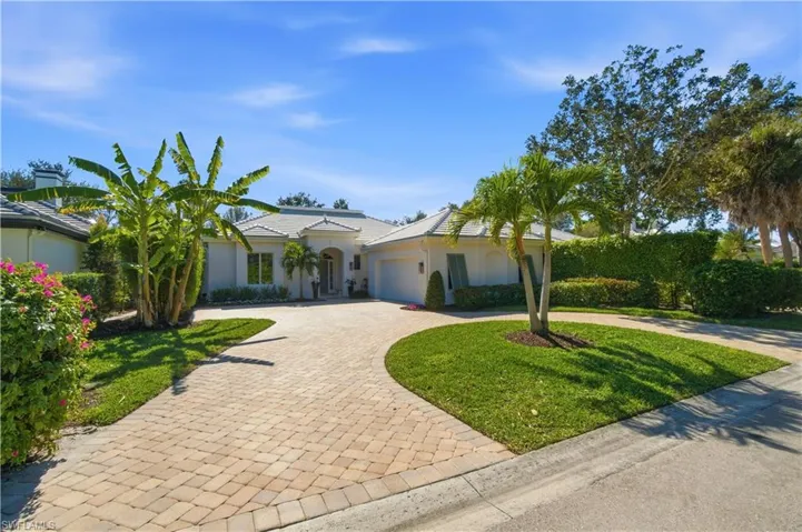 New Paver Circular Driveway with updated landscaping and exterior lighting in the front and rear.