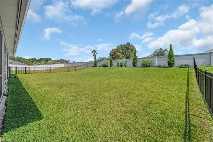 View of yard