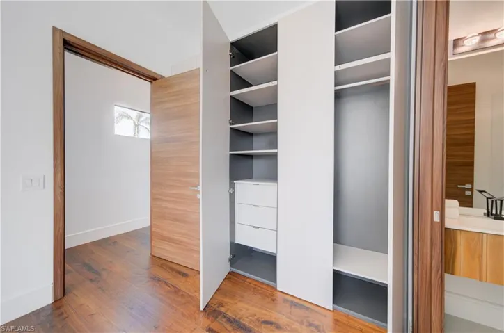 View of closet