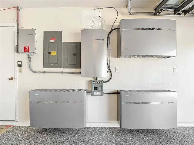 Utilities with electric panel