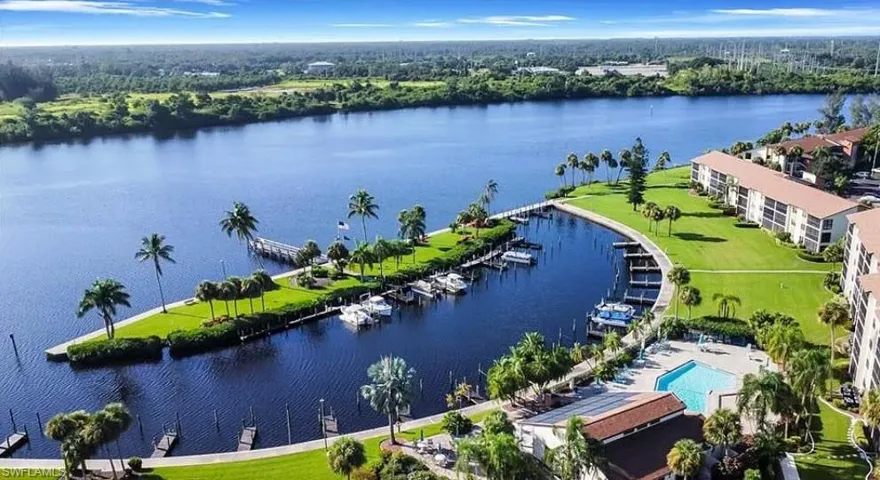 Beautiful drone shot of the community