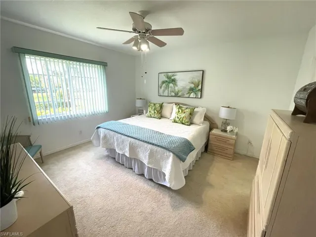 Master Bedroom with King size bed