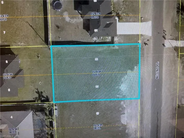 Map of property location featuring property parcel outlined