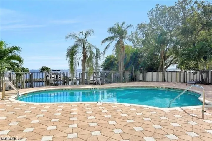View of pool
