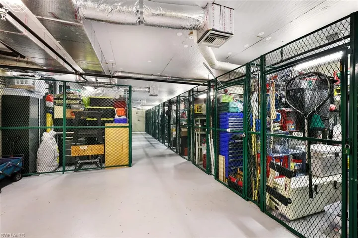 View of storage area