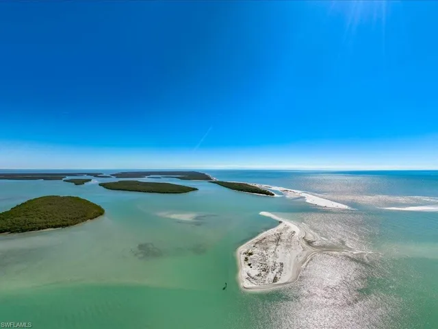 Drone / aerial view of a large body of water