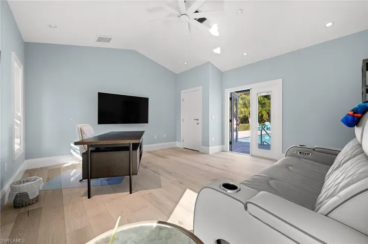A spacious multi-purpose room with natural light and quiet views.