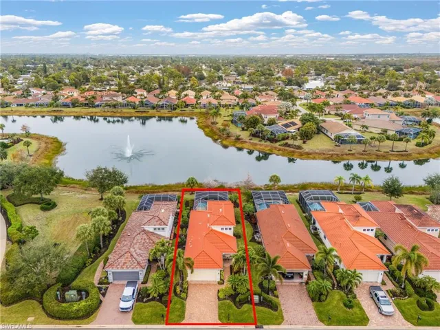 Sparkling lake view