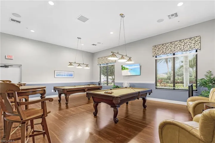 Billiard room