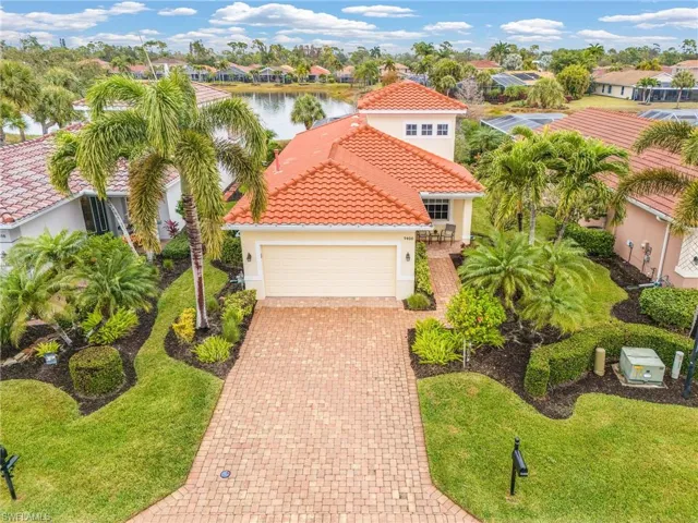 Two car garage and tile roof