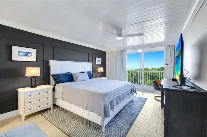 Primary Bedroom with view of Gulf